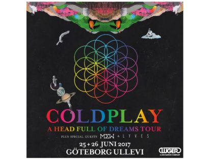 Fler Coldplaybiljetter släppta idag