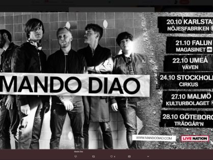 Mando Diao på turné