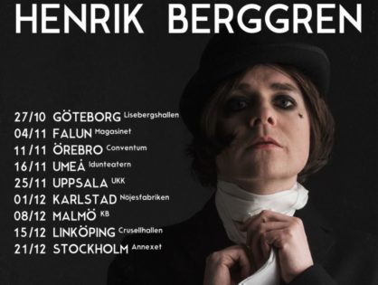 Henrik Berggren på höstturné
